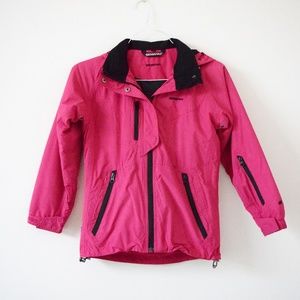 SKOGSTAD Pink Fleece Lined Waterproof Coat Jacket | Size 10